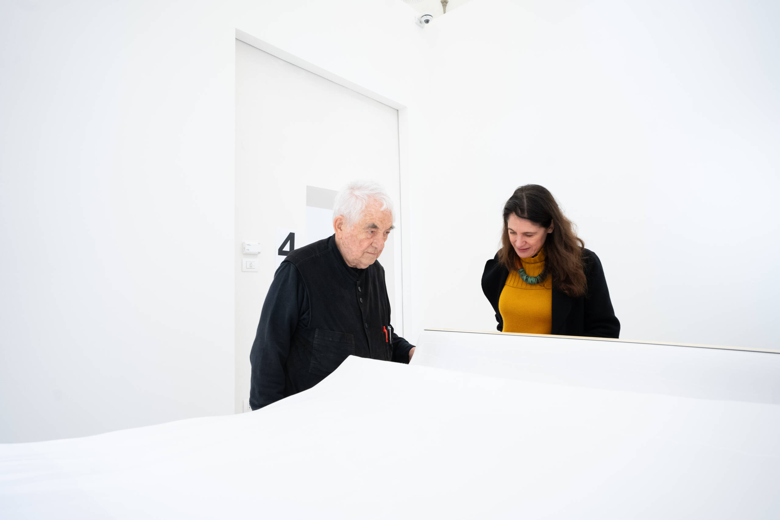 Fare, Disfare, Rifare. Daniel Buren dialoga con Monica Preti